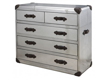 Commode dressoir kast laden retro vintage vliegtuig