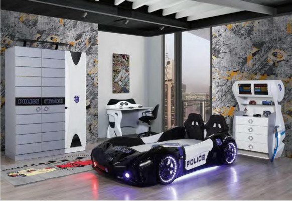 Kinderbed Raceauto Slaapkamer Bedden Meubels Matras Autobed