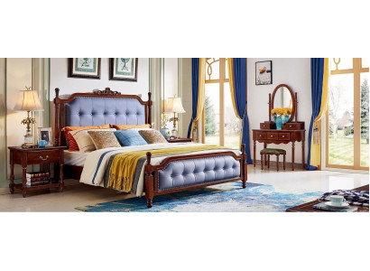 Ontwerp Slaapkamer Compleet Set Bed Nachtkastjes Kaptafel 5-delig