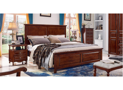 Bed kamer set design bedden 2x nachtkastjes 3-delig bedframe