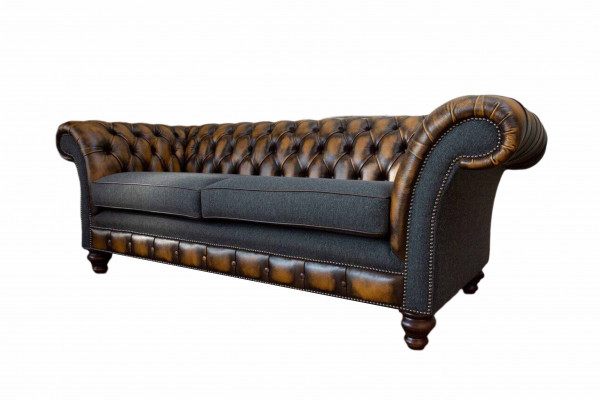 Driepersoons luxe 3-zits bank bekleding Klassiek zitkamer meubels