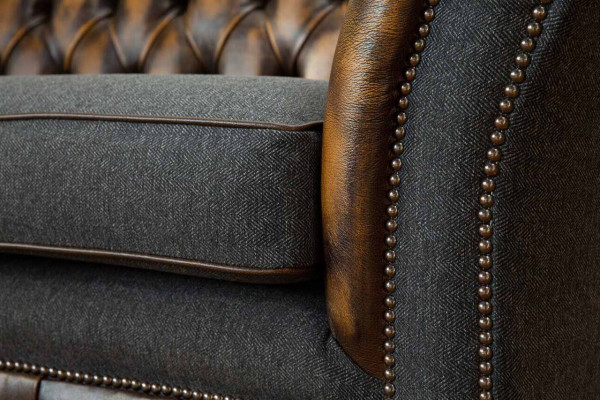 Driepersoons luxe 3-zits bank bekleding Klassiek zitkamer meubels