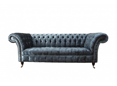 Design bank 3-zitsbank sofa gestoffeerde banken stof woonkamer textiel banken
