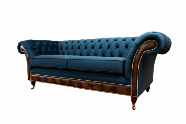 Ontwerp driezitsbank gestoffeerde bank Chesterfield kamermeubels zitten