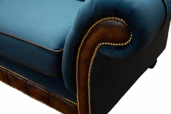 Ontwerp driezitsbank gestoffeerde bank Chesterfield kamermeubels zitten