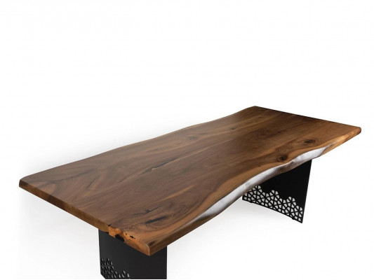 Ontwerp eettafel eetkamer meubels houten tafel luxe inrichting nieuw