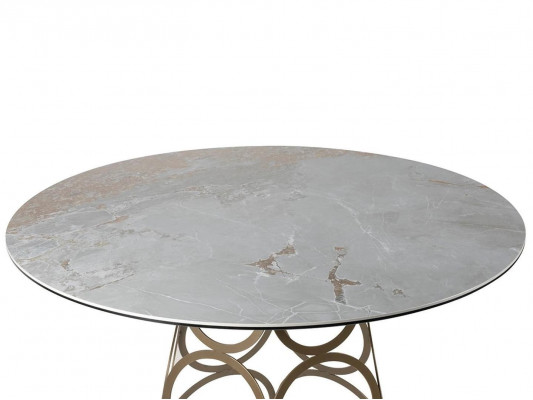 Eettafel rond keukentafel tafel eettafel ronde tafel 100 cm industrieel wit
