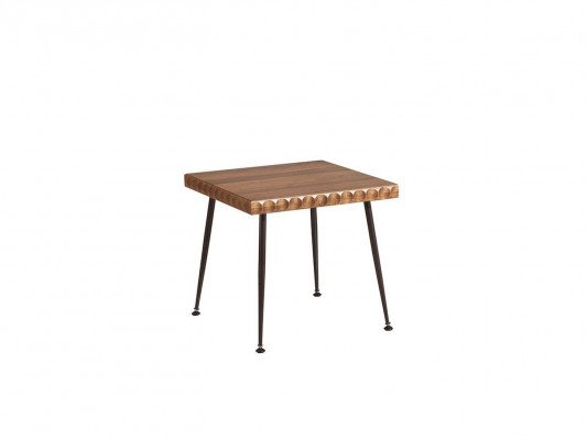 Houten bijzettafel woonkamer modern meubilair koffietafel inrichting nieuw