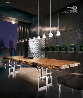 Italiaanse eettafels houten tafels meubels eettafel modern design tafel Italië
