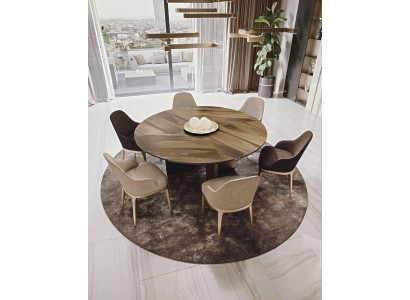 Eetkamer set Compleet set Tafel + 6x Stoel Design Luxe meubelen Tafels Nieuw