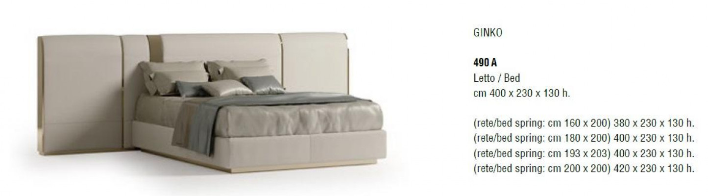 Tweepersoonsbed Doppio Bizzotto meubels Bed Slaapkamer Italiaanse meubels Bedden Nieuw
