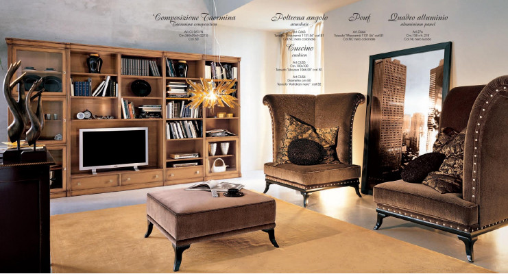 Luxe set 3-delig. Ontwerp 2x fauteuil voetbank hout woonkamerset meubels bank bank nieuw