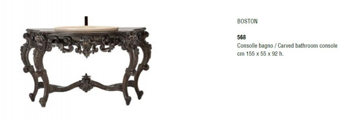Badkamermeubilair Ontwerp Bruin Console Luxe Consoles Bizzotto Italië Sideboard