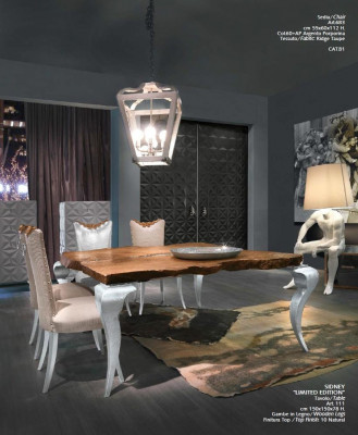 Eettafel Luxe Tafel Massief Hout Meubels uit Italië Eetkamertafels Inrichting