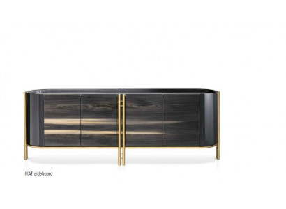 Sideboard Woonkamer Massief hout Lowboard Eetkamer Meubels Design Bizzotto Nieuw