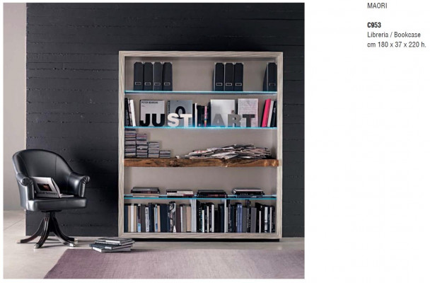 Boekenkast woonwand handgemaakt houten meubels planken wandplank rek boekenkast