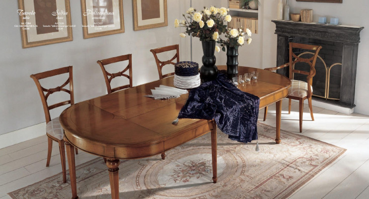 Meubilair Inrichting Groep Tafel + 4 Stoel Set 5-delig Eettafel Set Eetkamer