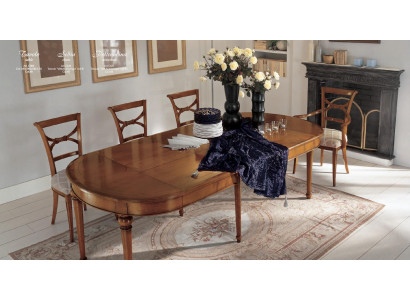 Meubilair Inrichting Groep Tafel + 4 Stoel Set 5-delig Eettafel Set Eetkamer