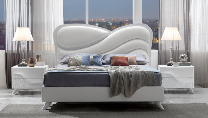 Beddenvullingontwerp Luxe Dubbele Hotelbedden Slaapkamer Modern Bedframe Nieuw
