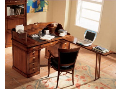 Schrijftafel Tafel Italiaanse inrichting Meubels Massief hout Kantoor Secretaris Nieuw