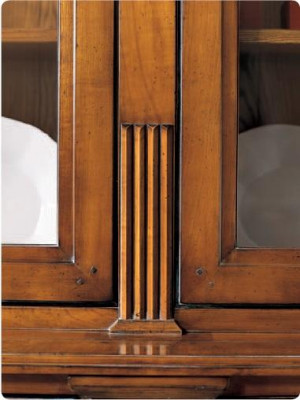 Massief houten dressoir woonkamer sideboard dressoir Bizzotto vitrinekast meubels nieuw