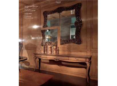 Slaapkamerhouten spiegel + console tafels commodes tafels consoles tafel Nieuw