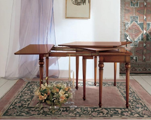 Console tafel Spiegel dressoir 2 delige set Nieuw hout Italiaanse meubelstijl Modern