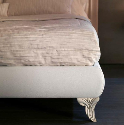 Tweepersoonsbed Klassiek Bed Slaapkamer Meubels Massief hout Bizzotto Bed Italië