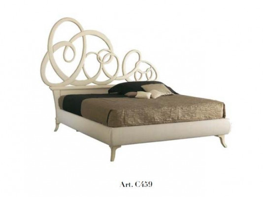 Bedden bekleding hout ontwerper dubbele bedframes bedframes bed Italië meubels