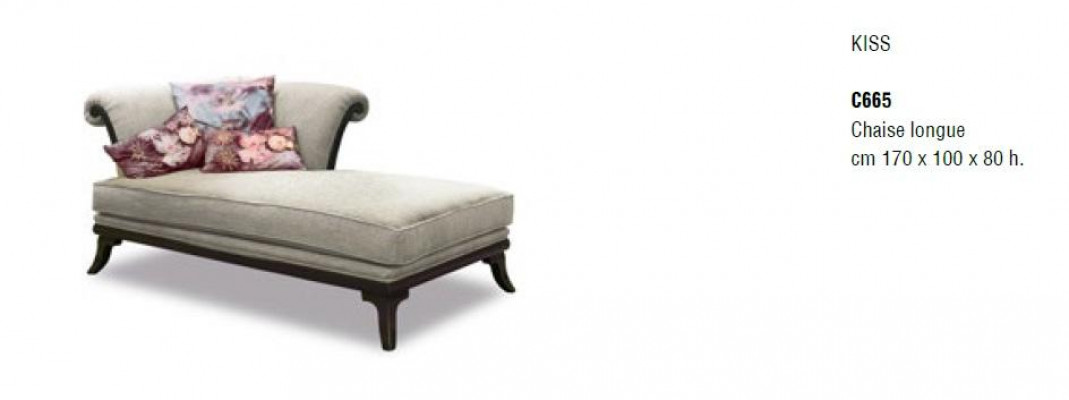 Art deco Textiel Comfort Luxueuze Ligstoel Relax Ligstoel Chaiselongue