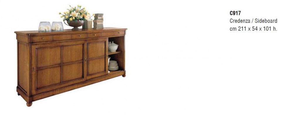 Inrichting planken vitrinekast dressoir vitrine buffetkasten Italiaanse meubels