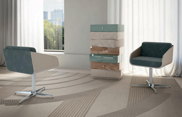 Ladenkast Kast Plank Ladekast meubels Houten kast Italië Bizzotto Nieuw