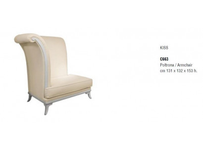 Fauteuil Ontwerp Stoel Bekleding Ontspan Lounge TV Lederen Club Woonkamer 1-zits