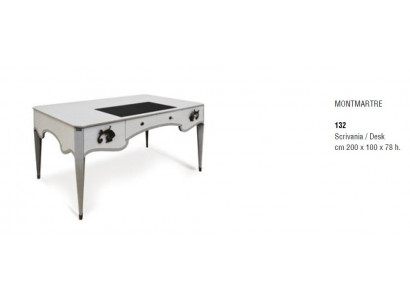 Tafels Massief houten bureau Italiaanse antieke schrijftafel Engels