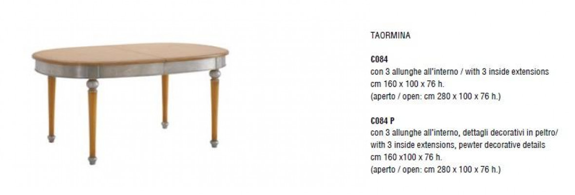 Eettafel Luxe Tafel Massief Houten Meubels uit Italië Eettafels Inrichting