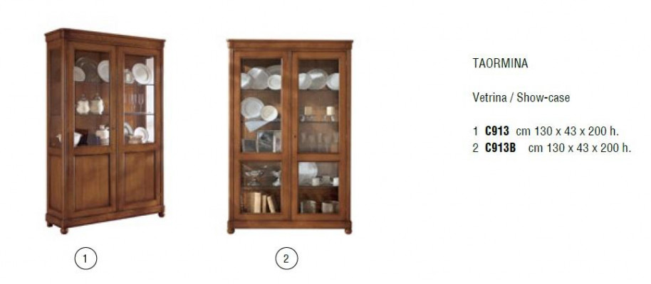 Glazen vitrinekasten Italiaanse meubels Glas kasten Woonkamer kasten