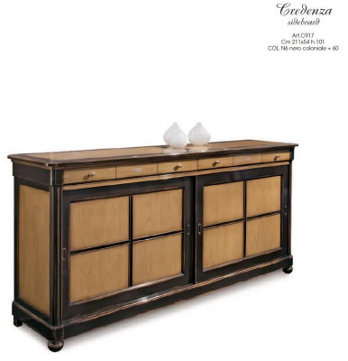 Kast dressoir kasten dressoirs hoge kast kast hout Italië dressoir