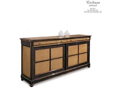 Kast dressoir kasten dressoirs hoge kast kast hout Italië dressoir
