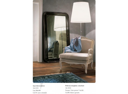 Woonkamer stoel 1-zits fauteuil hout luxe klasse meubel ontwerp spiegel 2-delig nieuw Woonkamerstoel 1-zits fauteuil hout luxe klasse meubelontwerp spiegel 2-delig nieuw