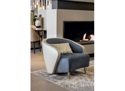 Woonkamer fauteuil Design Bizzotto meubels bank stoel woonkamer gestoffeerde eenzitter.