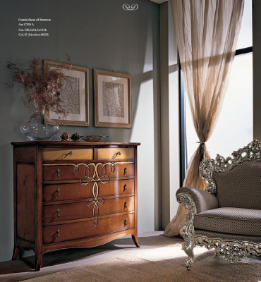 Laden opbergkast Klassieke stijl Dressoir Hout Nieuw Luxe Italiaanse houten meubels