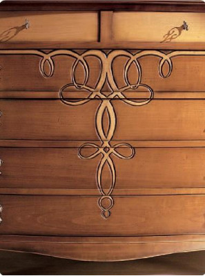 Laden opbergkast Klassieke stijl Dressoir Hout Nieuw Luxe Italiaanse houten meubels