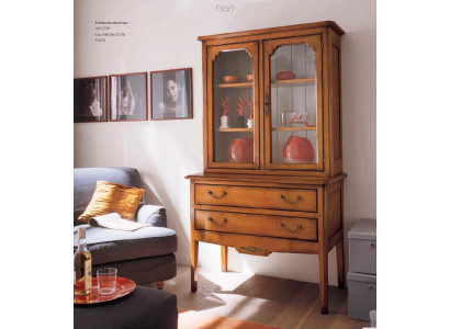 Vitrine Eetkamer Dressoir Houten Kasten Meubels Woonkamer Dressoir Glas Kast