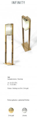 Staande lamp Vloerlamp Stand Staande lampen Lampen Goud Modern Lampen Meubels Nieuw 