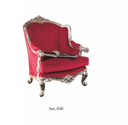 Fauteuil Bekleding Ontwerp Stoel Club Nieuw Relax Stof Textiel Lounge TV Eénzitter