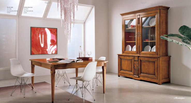 Klassieke ontwerptafels Italië barok antieke stijl eettafel tafel echt hout
