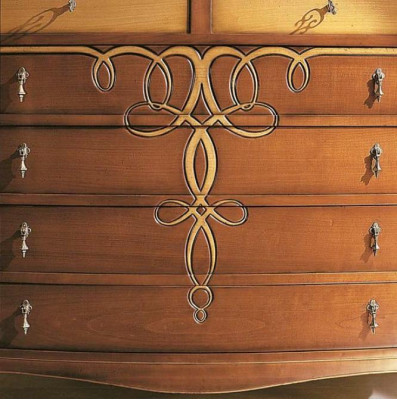 Luxe ladenkast kast plank meubels houten kast Italië dressoir ladenkast kast