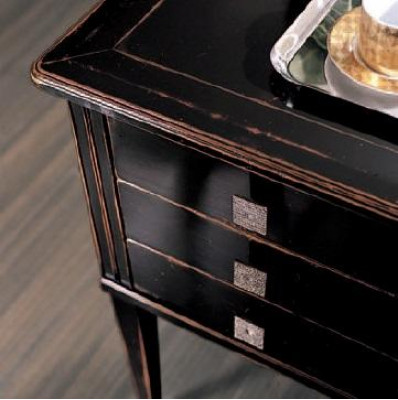 Bureau tafel met vergadertafel chefstafel Bizzotto inrichting meubels