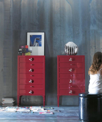 Ladenkast Hoge kast Sideboard Kasten Meubels Massieve Italiaanse inrichting