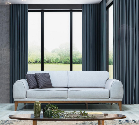 Moderne bankstel ontwerper driezitter fauteuil luxe 3-zits fauteuil